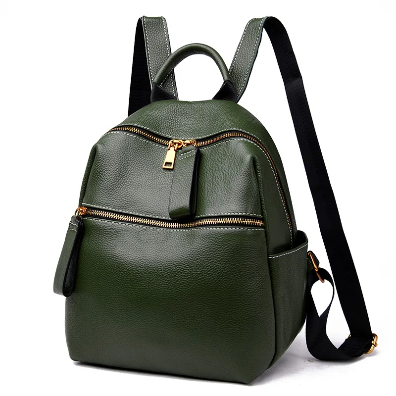 Genuine Leather Backpack Women Cowhide Shoulder Bag Small Luxury School Bags Mochila Brand Designer Female Backpack
Genuine Leather Backpack Women Cowhide Shoulder Bag Small Luxury School Bags Mochila Brand Designer Female Backpack