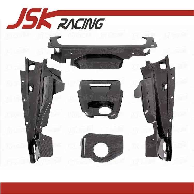 STOCK! 2016-2017 DRY CARBON FIBER UNDERSCREEN SHIELD (5 PCS) FOR AUDI R8 V10 PLUS (JSKADR816003)
STOCK! 2016-2017 DRY CARBON FIBER UNDERSCREEN SHIELD (5 PCS) FOR AUDI R8 V10 PLUS (JSKADR816003)