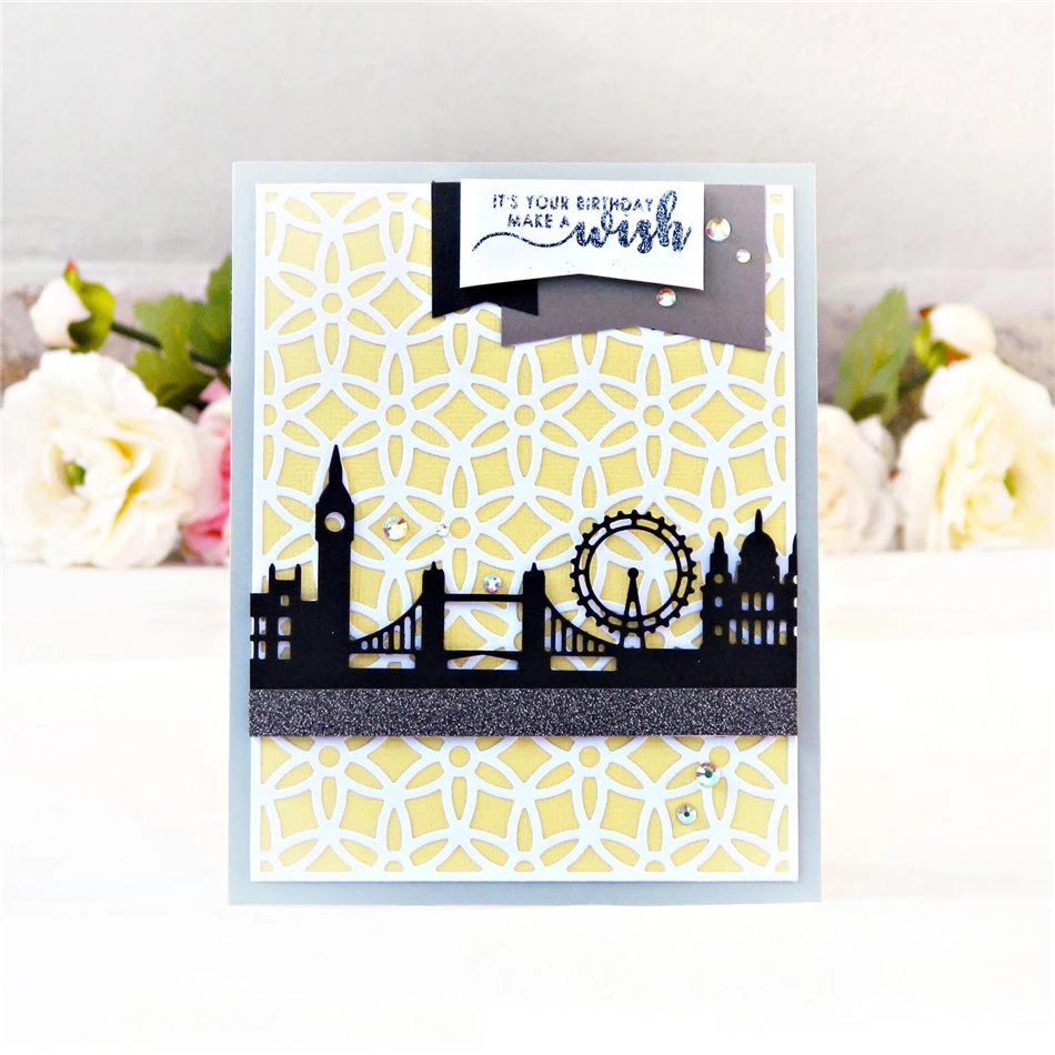 Eastshape Building Metal Cutting Dies For Festival Card Paper Making Embossing Stencil Decoration London Bridge Dies NEW 2019
Eastshape Building Metal Cutting Dies For Festival Card Paper Making Embossing Stencil Decoration London Bridge Dies NEW 2019