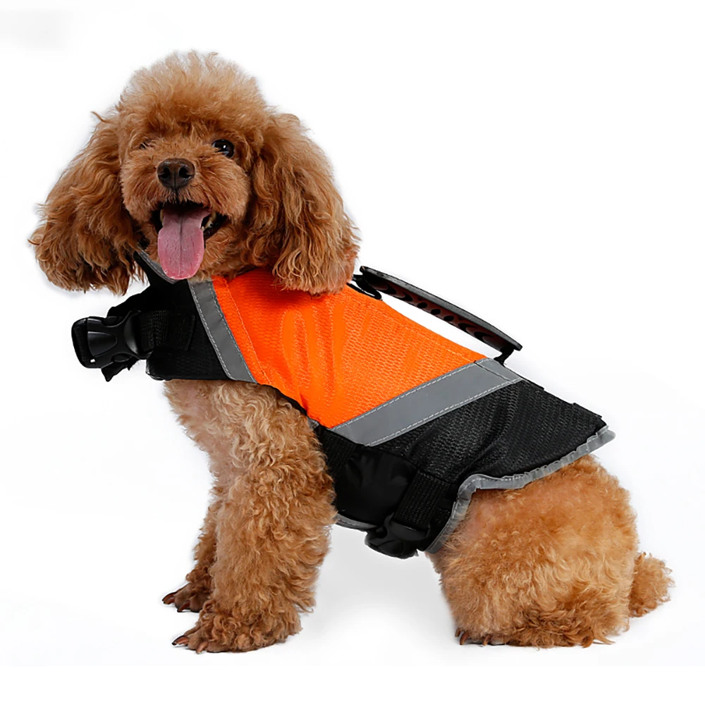 Pet Dog Life Jacket Reflective Safety Clothes Life Vest With Handle Harness Saver For Dogs Swimming Preserver Clothes Swimwer
Pet Dog Life Jacket Reflective Safety Clothes Life Vest With Handle Harness Saver For Dogs Swimming Preserver Clothes Swimwer
