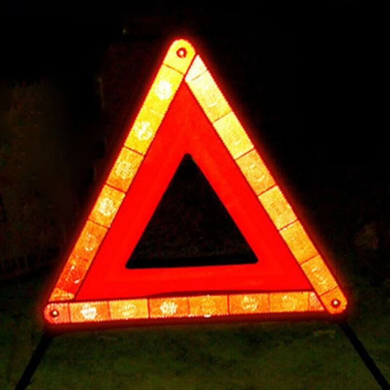 Emergency Hazard Sign Auto Breakdown Warning Triangle Car Triangle Warning Sign Reflector Road Safety Red Reflective strip
Emergency Hazard Sign Auto Breakdown Warning Triangle Car Triangle Warning Sign Reflector Road Safety Red Reflective strip