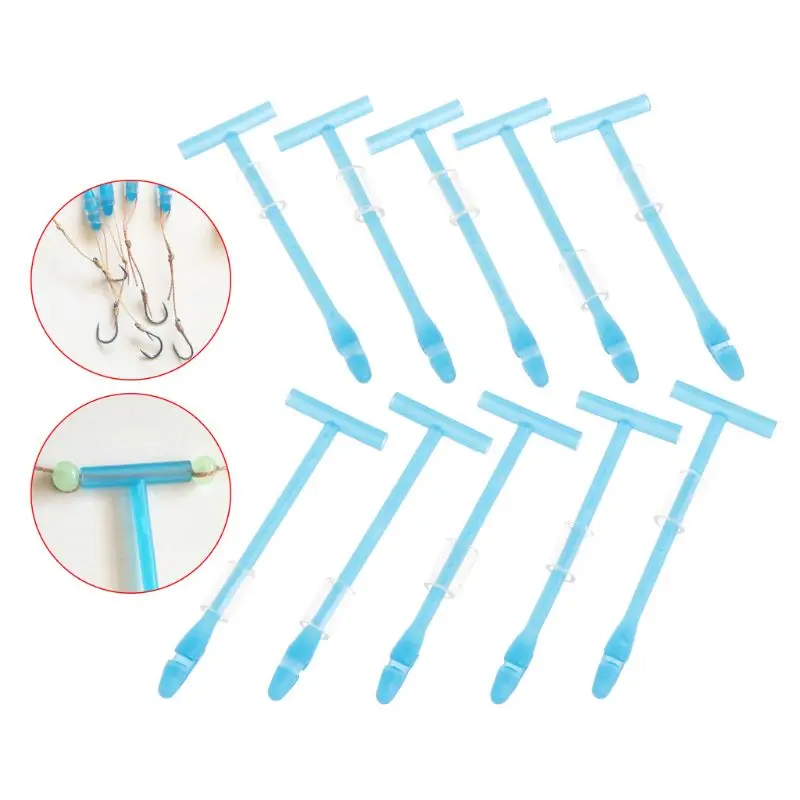 New 10 Pcs/Set Fishing Hook Hanger Anti Winding Entangle Balance Plastic Holder T Shape Platform Branch Tackle Accessories
New 10 Pcs/Set Fishing Hook Hanger Anti Winding Entangle Balance Plastic Holder T Shape Platform Branch Tackle Accessories
