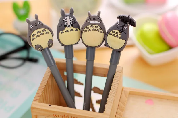4pcs Novelty Cute My Neighbor Totoro Gel Pen kawaii stationery Caneta for kids writing School Office Supply Escolar Papelaria
4pcs Novelty Cute My Neighbor Totoro Gel Pen kawaii stationery Caneta for kids writing School Office Supply Escolar Papelaria