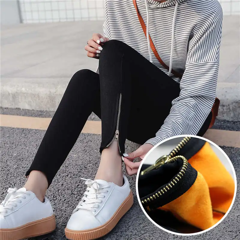 Autumn Winter Leggings Women 200 Pounds Plus Size Black Pencil Pants Leggins Mujer Plus Velvet Elastic Waist Warm Leggings C5048
Autumn Winter Leggings Women 200 Pounds Plus Size Black Pencil Pants Leggins Mujer Plus Velvet Elastic Waist Warm Leggings C5048