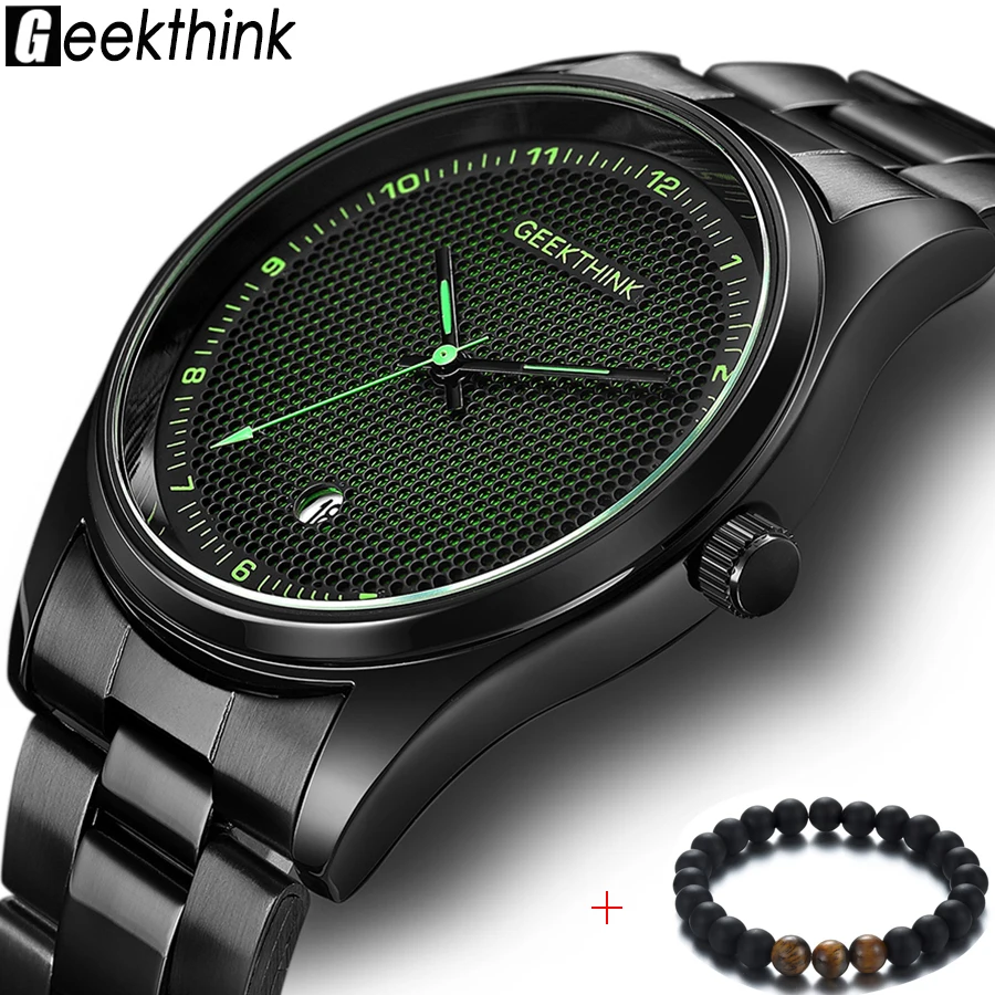 New Men Watch Geekthink Luxury Brand Top Designer Stainless Steel Band Quartz Watch Fashion sports Male Clock Relogio Masculino
New Men Watch Geekthink Luxury Brand Top Designer Stainless Steel Band Quartz Watch Fashion sports Male Clock Relogio Masculino
