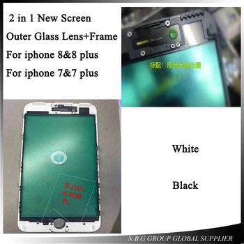 100pcs/lot by DHL Top 2 in 1 New Screen Outer Glass Lens+Frame Replacement For iPhone 8&8 Plus 7&7 plus Front Glass Repair Parts
100pcs/lot by DHL Top 2 in 1 New Screen Outer Glass Lens+Frame Replacement For iPhone 8&8 Plus 7&7 plus Front Glass Repair Parts