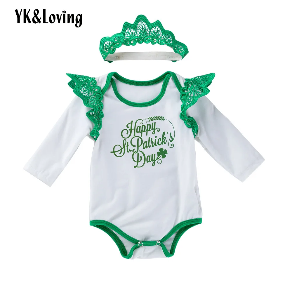 YK&Loving St. Patrick's Day Baby Girl Sets Cotton Full Sleeve Printed Baby Clothing Newborn Baby Sets St. Patrick Style White
YK&Loving St. Patrick's Day Baby Girl Sets Cotton Full Sleeve Printed Baby Clothing Newborn Baby Sets St. Patrick Style White