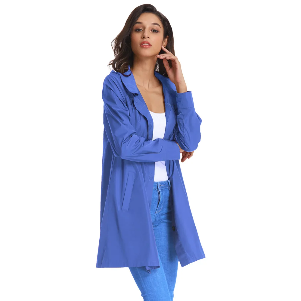 women's windbreaker Outdoor Sport Long Sleeve Lapel Collar Hooded Rain Coat casaco feminino coat large size
women's windbreaker Outdoor Sport Long Sleeve Lapel Collar Hooded Rain Coat casaco feminino coat large size