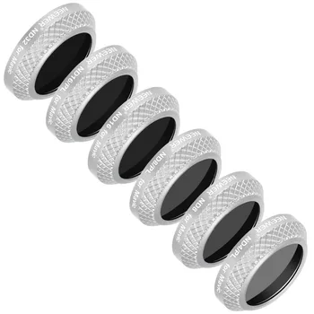 Neewer 6 Pieces Filter Kit for DJI Mavic Pro Drone Quadcopter Includes: ND4/PL, ND8/PL, ND16/PL, ND8, ND16 and ND32 Filters
Neewer 6 Pieces Filter Kit for DJI Mavic Pro Drone Quadcopter Includes: ND4/PL, ND8/PL, ND16/PL, ND8, ND16 and ND32 Filters