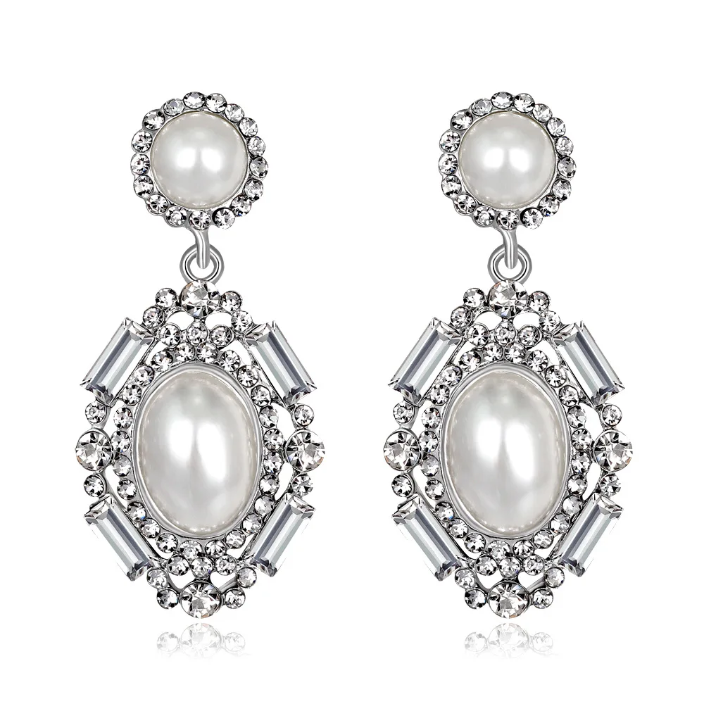 European and American popular Earrings Jewelry high-grade shiny temperament Pearl Earrings Fashion Jewelry
European and American popular Earrings Jewelry high-grade shiny temperament Pearl Earrings Fashion Jewelry