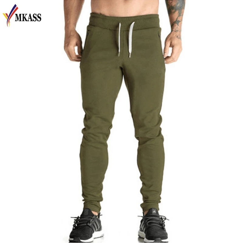 2017 Men Gyms Pants Casual Elastic Cotton Mens Fitness Workout Pants Skinny Sweatpants Trousers Jogger Pants
2017 Men Gyms Pants Casual Elastic Cotton Mens Fitness Workout Pants Skinny Sweatpants Trousers Jogger Pants