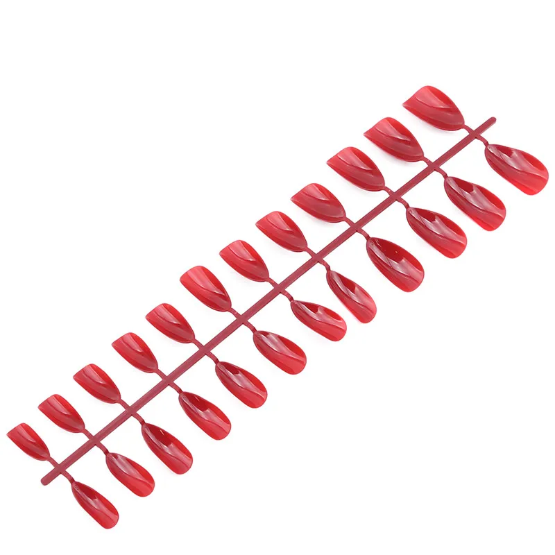 24pcs/set Matte Fake Nails Pointed Sharp Extension nail tips Need Gel Glue to press on nails for Nail Art
24pcs/set Matte Fake Nails Pointed Sharp Extension nail tips Need Gel Glue to press on nails for Nail Art
