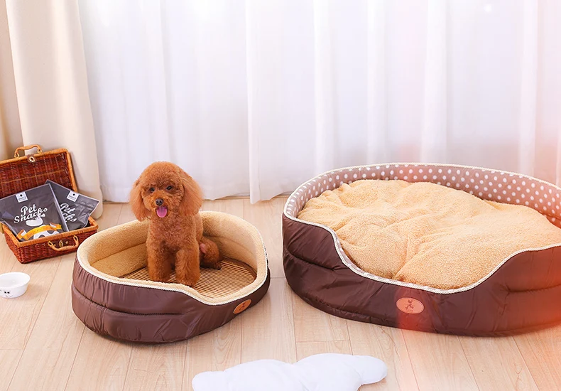 Soft Fleece Bed for Dog or Cat Image
