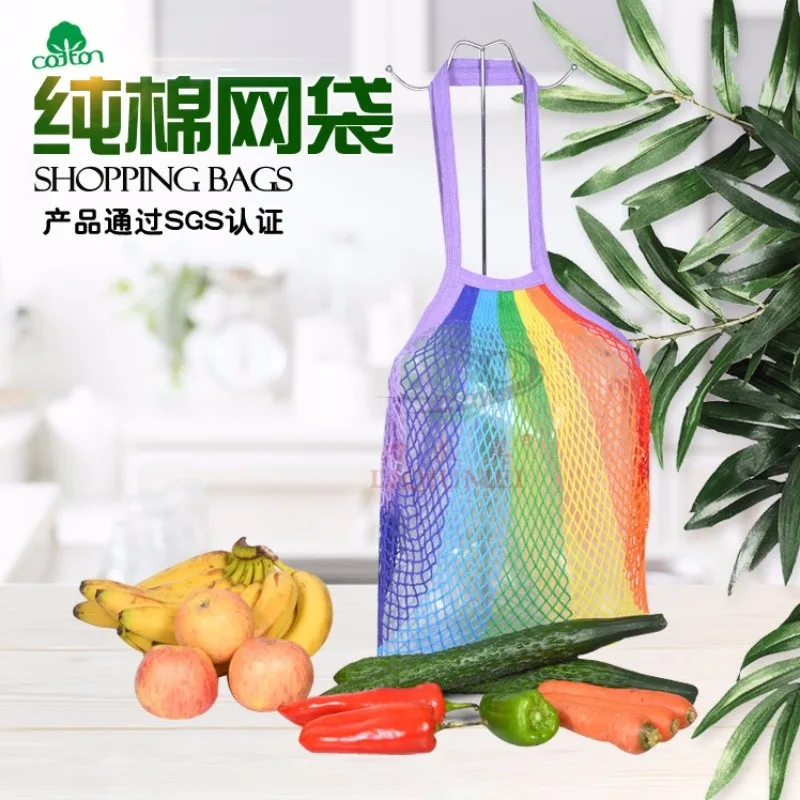 Colorful New Mesh Bag String Shopping Bag Reusable Fruit Storage Handbag Totes Women Shopping Net Bag Shopper Bag Cotton Woven
Colorful New Mesh Bag String Shopping Bag Reusable Fruit Storage Handbag Totes Women Shopping Net Bag Shopper Bag Cotton Woven