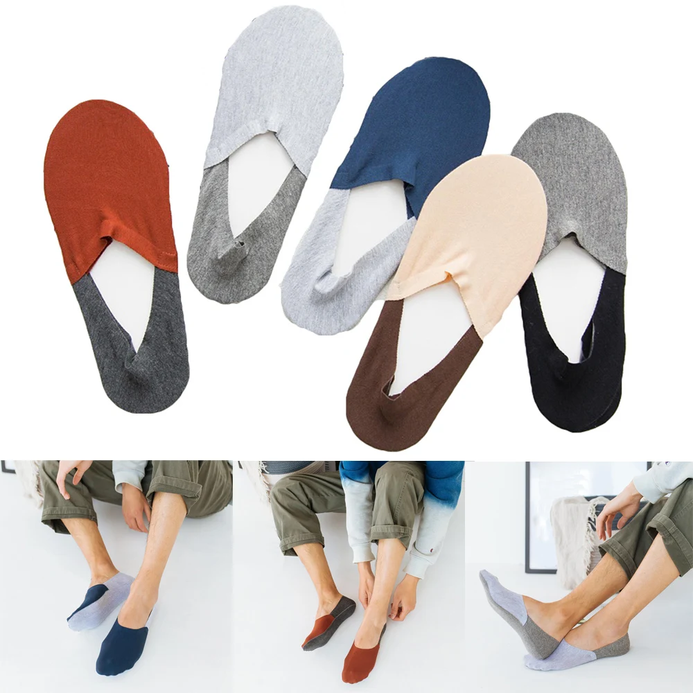 Men Invisible Low Cut Socks Double Color Casual Non Slip Boat Liner Socks SCKHX0020
Men Invisible Low Cut Socks Double Color Casual Non Slip Boat Liner Socks SCKHX0020