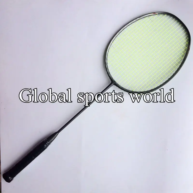 1 PC 4U 82g N80 Badminton racket, 3D Blade Badminton Racket T jiont (Dark grey)
1 PC 4U 82g N80 Badminton racket, 3D Blade Badminton Racket T jiont (Dark grey)