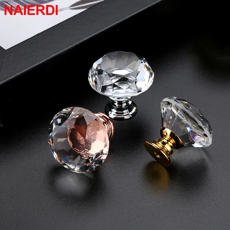 NED 25-40mm Diamond Shape Design Crystal Glass Knobs Cupboard Drawer Pull Kitchen Cabinet Door Wardrobe Handles Hardware
NED 25-40mm Diamond Shape Design Crystal Glass Knobs Cupboard Drawer Pull Kitchen Cabinet Door Wardrobe Handles Hardware