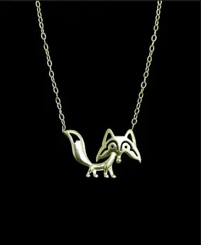 DANGGAO fashion Newest Unique Handmade Fox Pendant Necklace women chain choker necklace charm Jewelry Pet Lovers Gift Idea
DANGGAO fashion Newest Unique Handmade Fox Pendant Necklace women chain choker necklace charm Jewelry Pet Lovers Gift Idea
