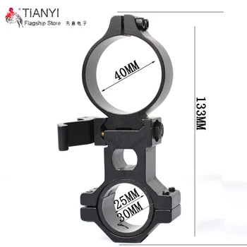 Flashlight Mount Holder 40mm Tactical Barrel Ring 20mm Weaver Picatinny Rail 1x Mount Scope Scope Barrel Mount 40mm Ring
Flashlight Mount Holder 40mm Tactical Barrel Ring 20mm Weaver Picatinny Rail 1x Mount Scope Scope Barrel Mount 40mm Ring