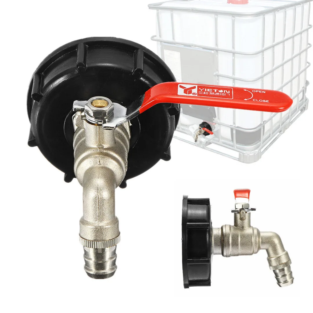 JX-LCLYL 3/4''S60x6 Thread IBC Tank Tap Adapter Connector Replacement Valve Fitting Brass
JX-LCLYL 3/4''S60x6 Thread IBC Tank Tap Adapter Connector Replacement Valve Fitting Brass