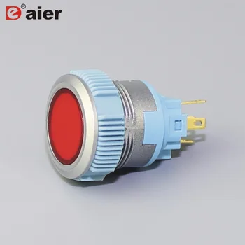 10PCS 22MM 5A 250VAC IP67 Waterproof Push Button Switches ON-ON Latching 5 Pins Plastic Switch Maintained With 220 Volt Light
10PCS 22MM 5A 250VAC IP67 Waterproof Push Button Switches ON-ON Latching 5 Pins Plastic Switch Maintained With 220 Volt Light