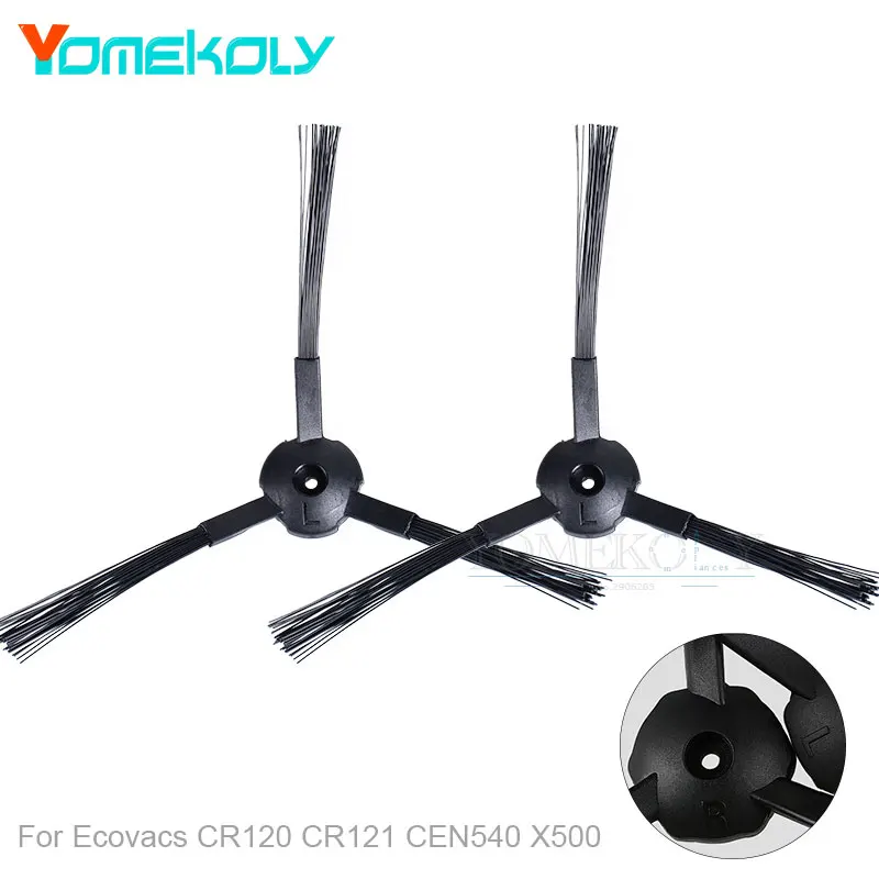1Pair Black Side Brushes for Ecovacs CEN540 Dibea X500 X580 KK8 CR120 CR121 MirrorS Vacuum Cleaner Side Brush Replacement Pack
1Pair Black Side Brushes for Ecovacs CEN540 Dibea X500 X580 KK8 CR120 CR121 MirrorS Vacuum Cleaner Side Brush Replacement Pack