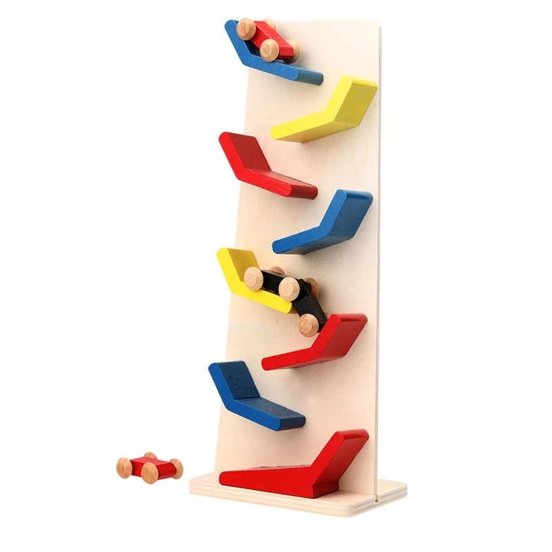 Wooden Demountable Slider Car 9 Zigzag Ladder Small Pulley Building Block Racing Wooden Cars Track Drop Glide Toy
Wooden Demountable Slider Car 9 Zigzag Ladder Small Pulley Building Block Racing Wooden Cars Track Drop Glide Toy