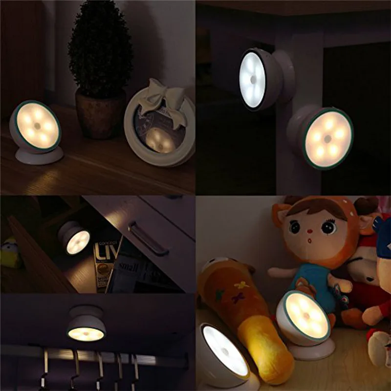 Настенный светильник ZjRight с 5 светодиодами и датчиком движения|lamp night|lamp night lightlamp