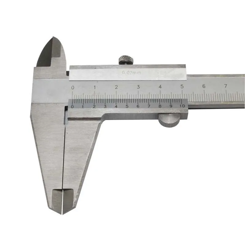 Vernier Caliper 0-200mm / 0.02mm Metal Calipers Gauge Micrometer Pie De Rey Paquimetro Measuring Tool 200mm 4 measurement uses
Vernier Caliper 0-200mm / 0.02mm Metal Calipers Gauge Micrometer Pie De Rey Paquimetro Measuring Tool 200mm 4 measurement uses