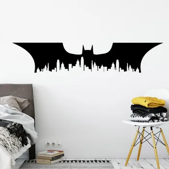Delicate Batman Superhero Wall Art Decal Wall Sticker Game Room Stickers For Boys Room Decoration Mural Poster Gifts
Delicate Batman Superhero Wall Art Decal Wall Sticker Game Room Stickers For Boys Room Decoration Mural Poster Gifts