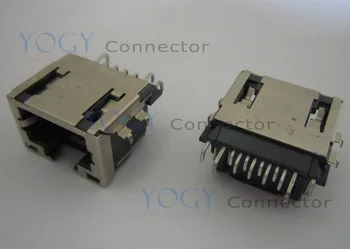 5pcs Laptop Motherboard Common Female RJ45 Jack Connector With LED fit for Lenovo Y471 Y471A Y560 Y560P Y570 Series
5pcs Laptop Motherboard Common Female RJ45 Jack Connector With LED fit for Lenovo Y471 Y471A Y560 Y560P Y570 Series