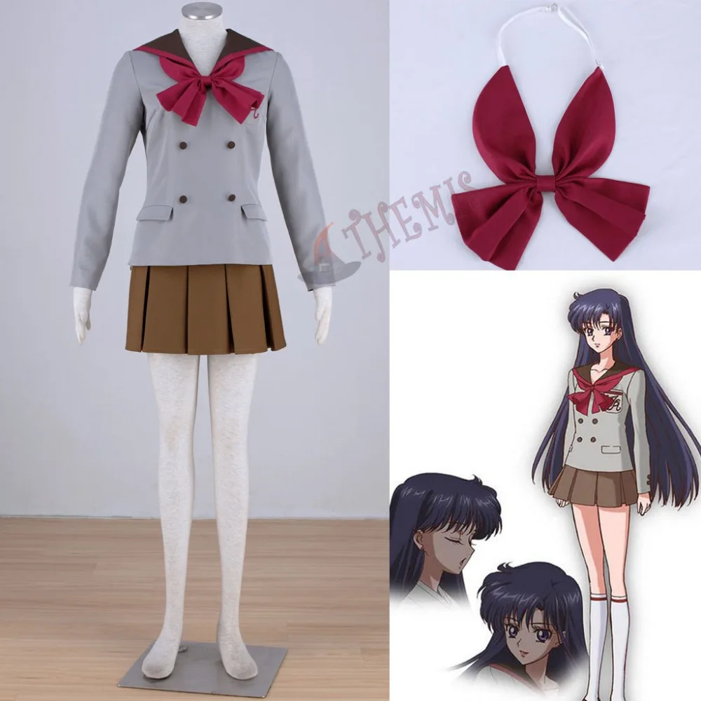 Athemis 2015 New Sailor Moon Hino Rei/Sailor Mars Cosplay Costume Winter Sailor Suit Dress Mini Pleated Skirt Hot Product
Athemis 2015 New Sailor Moon Hino Rei/Sailor Mars Cosplay Costume Winter Sailor Suit Dress Mini Pleated Skirt Hot Product