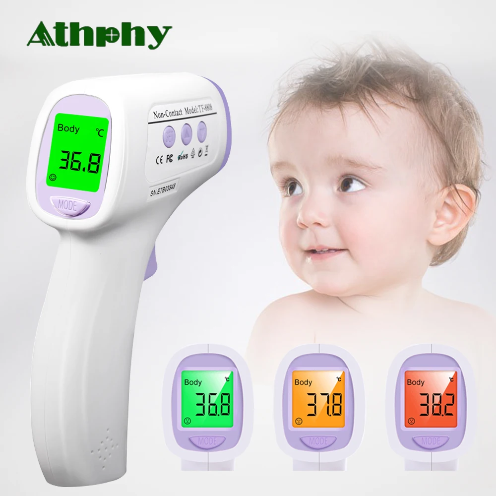 Athphy Thermometer Baby Digital Infrared Forehead Non-contact Temperature Measurement
Athphy Thermometer Baby Digital Infrared Forehead Non-contact Temperature Measurement