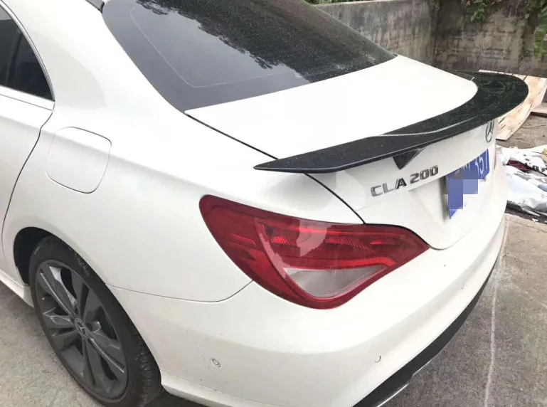 Спойлер для Benz CLA CLA45 W117 C117 задний багажник крылья спойлер 200 250 260 2013 2014 2015 2016