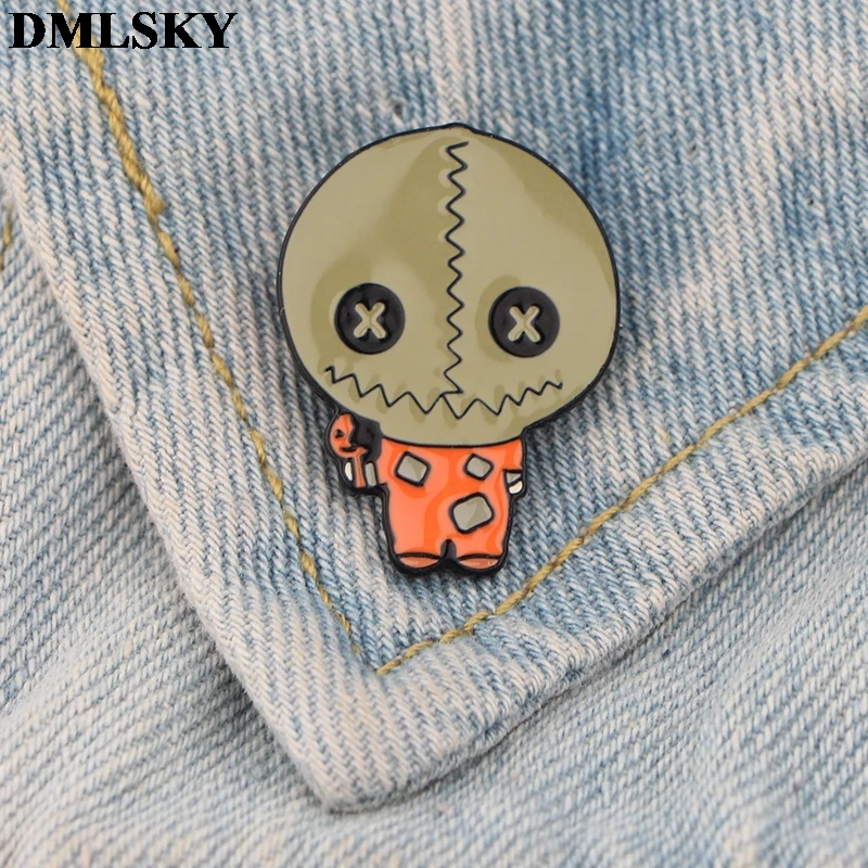 DMLSKY Cartoon Pins Trick 'R Treat Enamel Pins and Brooches Women and Men Lapel Pin Backpack Badge Tie Pin Hat Pins M3711
DMLSKY Cartoon Pins Trick 'R Treat Enamel Pins and Brooches Women and Men Lapel Pin Backpack Badge Tie Pin Hat Pins M3711