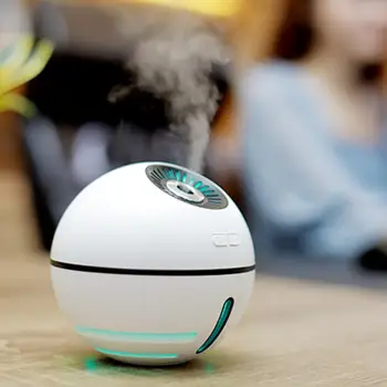 3 In 1 Space Ball 300ML Rechargable Ultrasonic Air Humidifier USB Diffuser with Colorful Night Light Power Bank 2000mah
3 In 1 Space Ball 300ML Rechargable Ultrasonic Air Humidifier USB Diffuser with Colorful Night Light Power Bank 2000mah