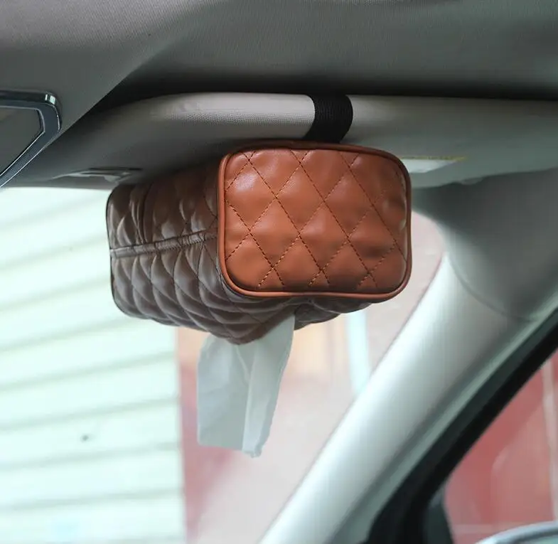 Universal Car Sun Visor Tissue Box Holder Storage Bag For Hyunai Creta KIA Optima KX3 Volvo XC70 VW B8 AUDI Interior Accessores
Universal Car Sun Visor Tissue Box Holder Storage Bag For Hyunai Creta KIA Optima KX3 Volvo XC70 VW B8 AUDI Interior Accessores