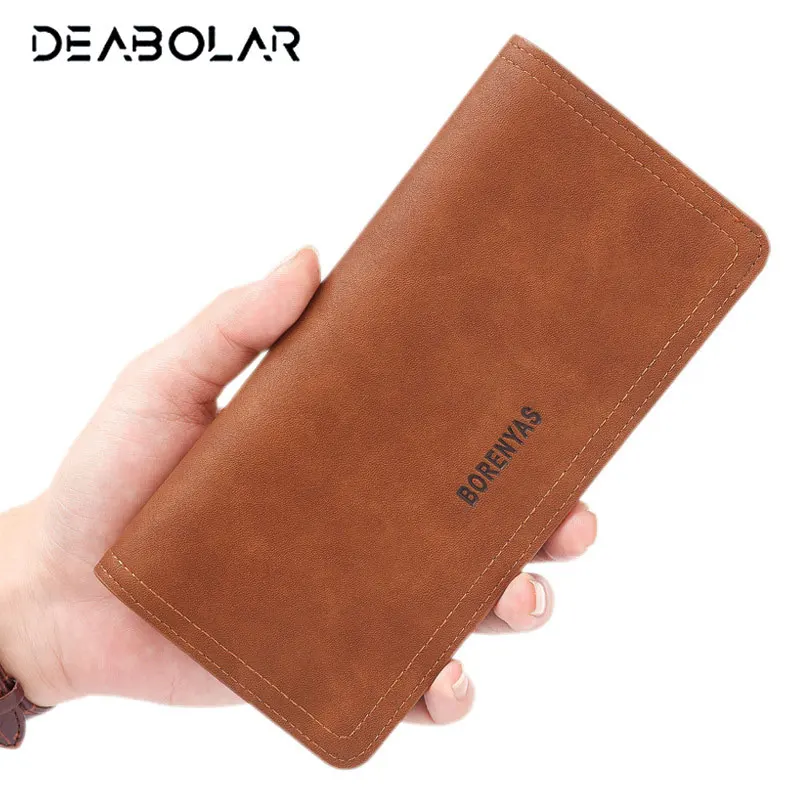 Vintage Brand Men's Soft Leather Wallets Long Male Hasp Clutch Purse Wallet with Card Holder Phone Pocket for Men
Vintage Brand Men's Soft Leather Wallets Long Male Hasp Clutch Purse Wallet with Card Holder Phone Pocket for Men