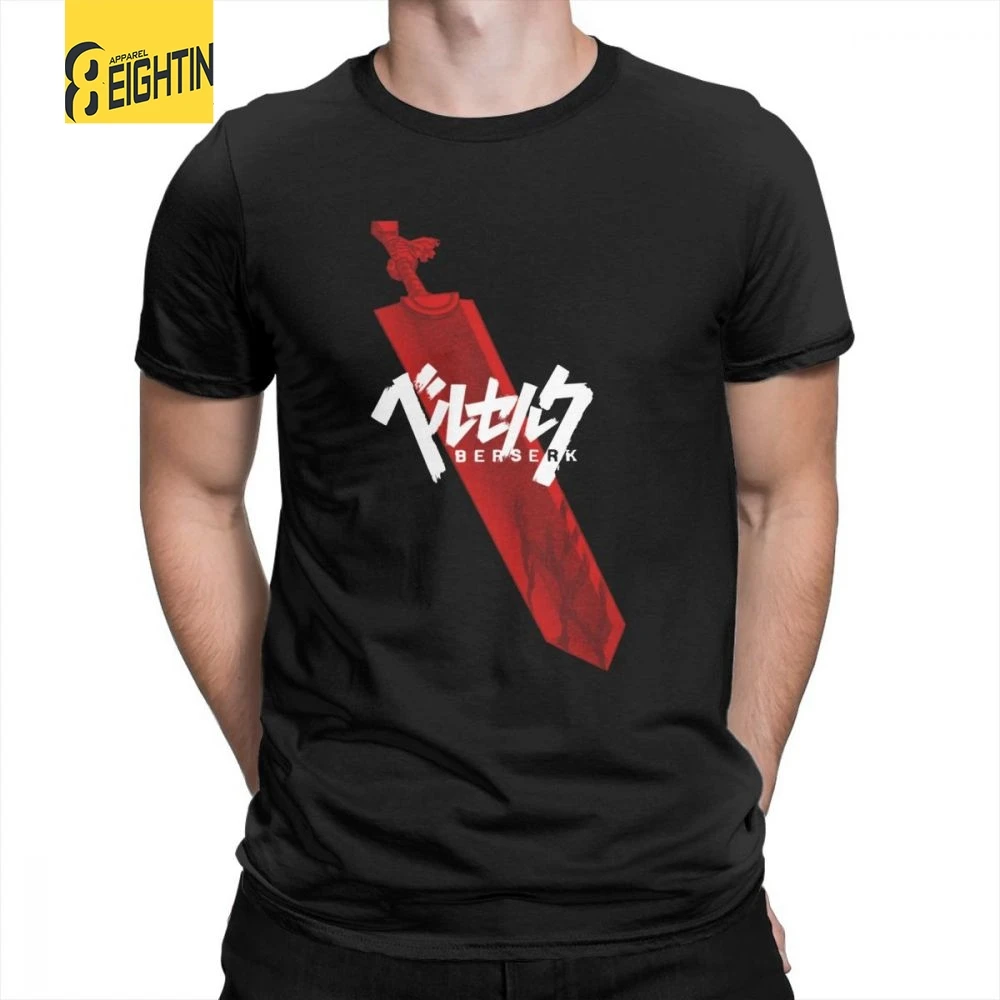 Berserk T Shirts Guts Sword T-Shirts Male 100% Cotton Short Sleeve Hot Sale Print Round Neck Black Swordsman Tee Plus Size Comic
Berserk T Shirts Guts Sword T-Shirts Male 100% Cotton Short Sleeve Hot Sale Print Round Neck Black Swordsman Tee Plus Size Comic