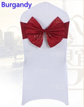 Burgandy colour chair sash butterfly style bow tie lycra sash wedding decoration banquet chairs spandex sash wholesale
Burgandy colour chair sash butterfly style bow tie lycra sash wedding decoration banquet chairs spandex sash wholesale