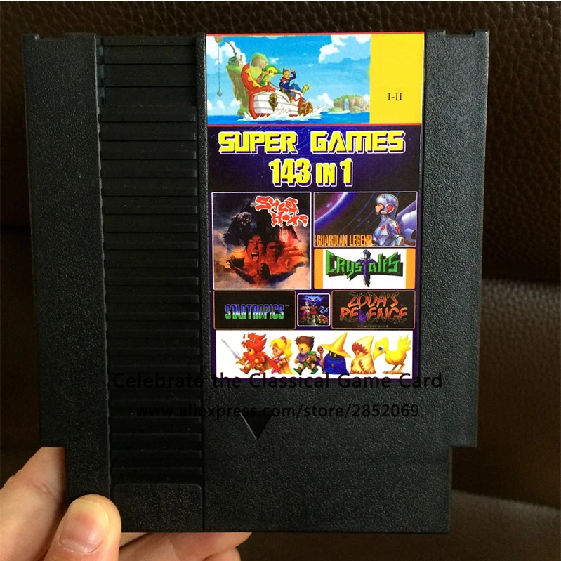 Drop Shipping 143 In 1 72 pins 8 bit Game card with Fantasy 1 2 3/Moro Bros 1 2 3/Contra/Little Samson/Tetris1 2/Star
Drop Shipping 143 In 1 72 pins 8 bit Game card with Fantasy 1 2 3/Moro Bros 1 2 3/Contra/Little Samson/Tetris1 2/Star
