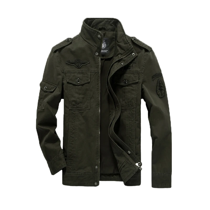 2019 Spring cotton Military jackets men New Fashion coats tooling plus size loose men's casual jacket denim jackets outerwear
2019 Spring cotton Military jackets men New Fashion coats tooling plus size loose men's casual jacket denim jackets outerwear