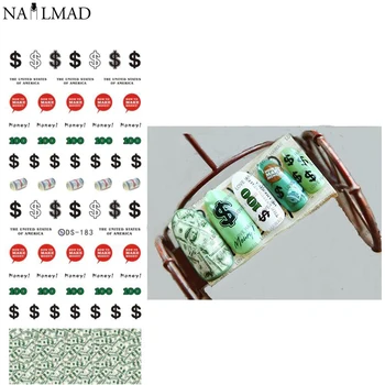 1 sheet Dollar Sign Nail Water Decals Currency Symbol Transfer Stickers Nail Art Sticker Tattoo Decoration DS183
1 sheet Dollar Sign Nail Water Decals Currency Symbol Transfer Stickers Nail Art Sticker Tattoo Decoration DS183