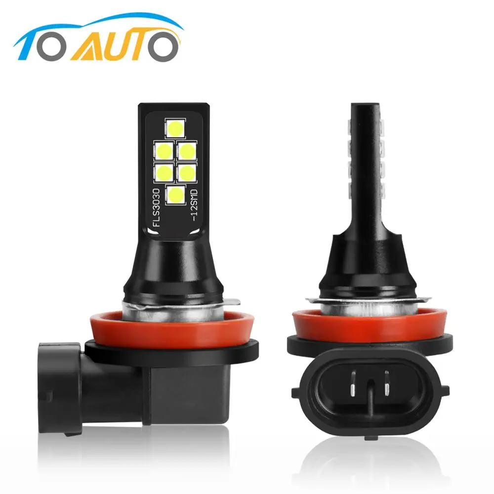 2Pcs H8 H11 Led HB4 9006 HB3 9005 Fog Lights Bulb 3030SMD 1200LM 6000K White Car Driving Running Lamp Auto Leds Light 12V 24V
2Pcs H8 H11 Led HB4 9006 HB3 9005 Fog Lights Bulb 3030SMD 1200LM 6000K White Car Driving Running Lamp Auto Leds Light 12V 24V