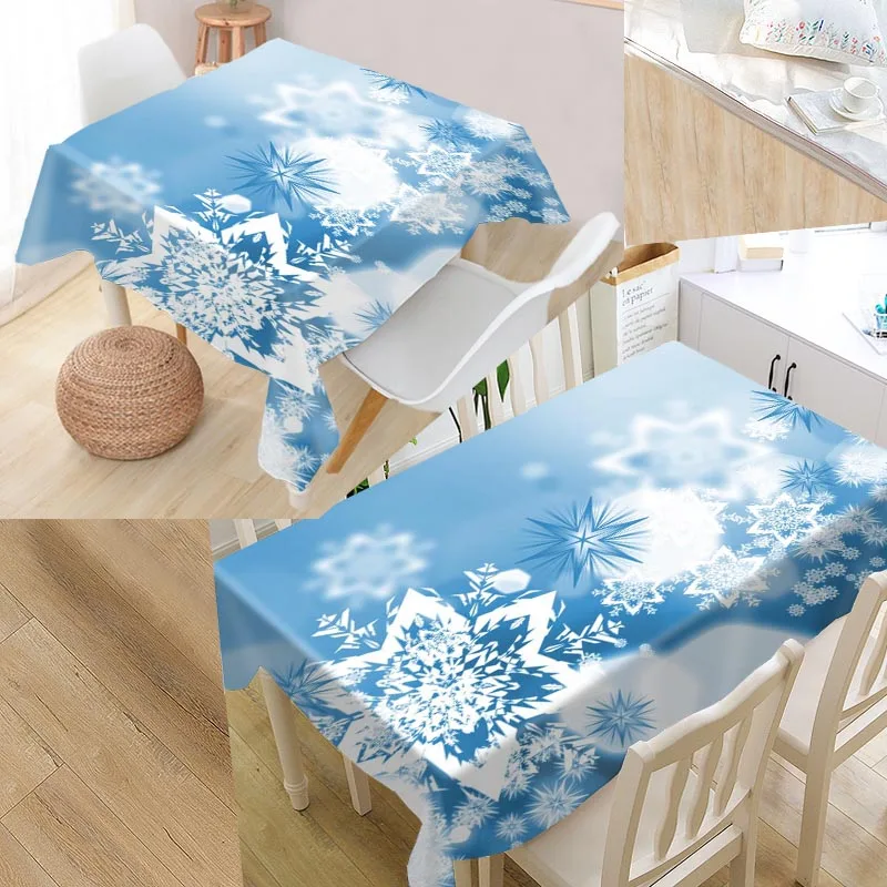 Custom Snowflake Table Cloth Oxford Print Rectangular Waterproof Oilproof Table Cover Wedding Tablecloth
Custom Snowflake Table Cloth Oxford Print Rectangular Waterproof Oilproof Table Cover Wedding Tablecloth