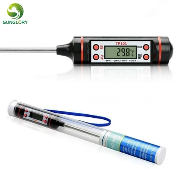 Portable Digital Kitchen Thermometer Oven Food Cooking Grill BBQ Meat Water Oil Cooking Electronic BBQ Thermometer And Timer
Portable Digital Kitchen Thermometer Oven Food Cooking Grill BBQ Meat Water Oil Cooking Electronic BBQ Thermometer And Timer