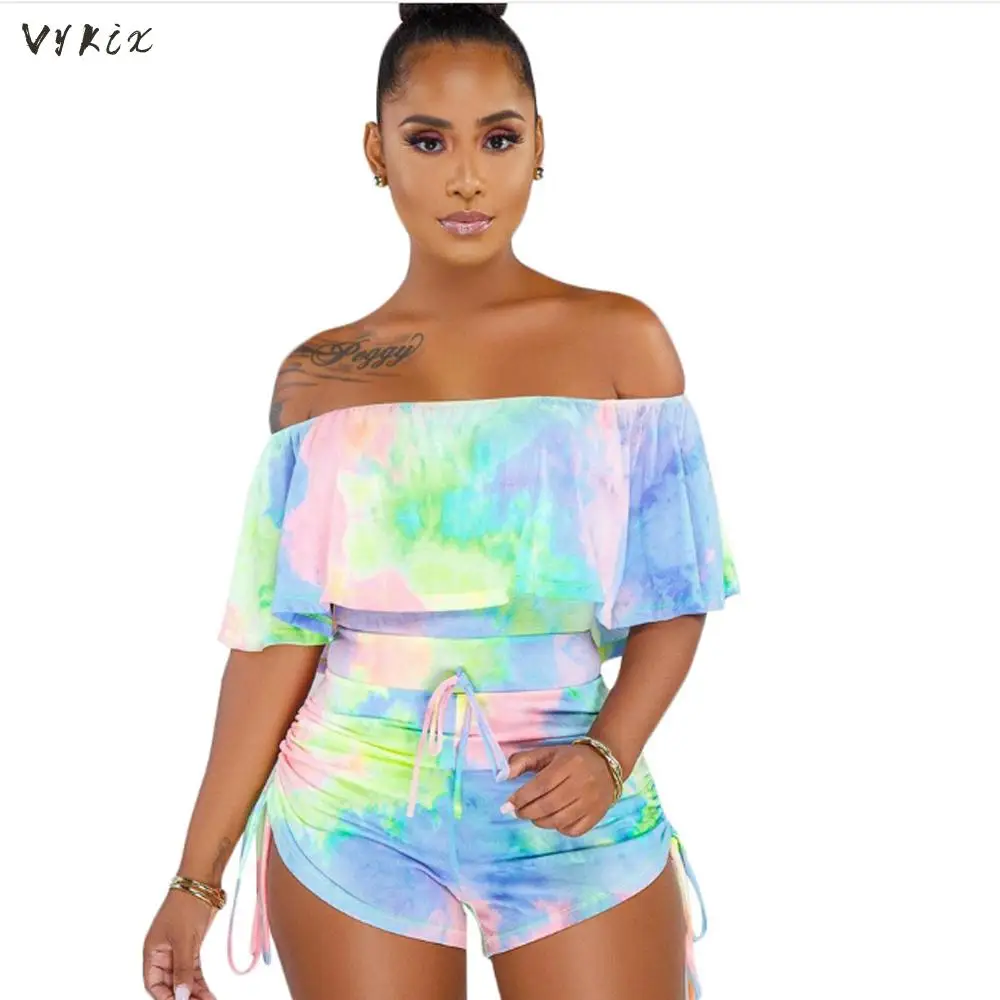 Women Printed Strapless Wrap Chest Ruffles Tight Fitting Jumpsuits Skinny Playsuits Rompers Womens Jumpsuit Shorts
Women Printed Strapless Wrap Chest Ruffles Tight Fitting Jumpsuits Skinny Playsuits Rompers Womens Jumpsuit Shorts