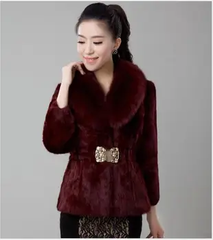 2017 imitation fur autumn and winter new female rabbit fur fox fur collar nine sleeves short jacket
2017 imitation fur autumn and winter new female rabbit fur fox fur collar nine sleeves short jacket