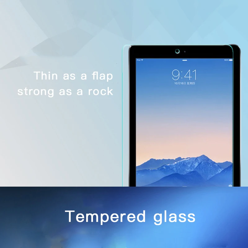 Transparent Tempered Glass For Apple iPad 2 3 4 Air 2 Screen Protector For iPad Mini 2 3 4 Ultra Clear Tablet LCD Film
Transparent Tempered Glass For Apple iPad 2 3 4 Air 2 Screen Protector For iPad Mini 2 3 4 Ultra Clear Tablet LCD Film