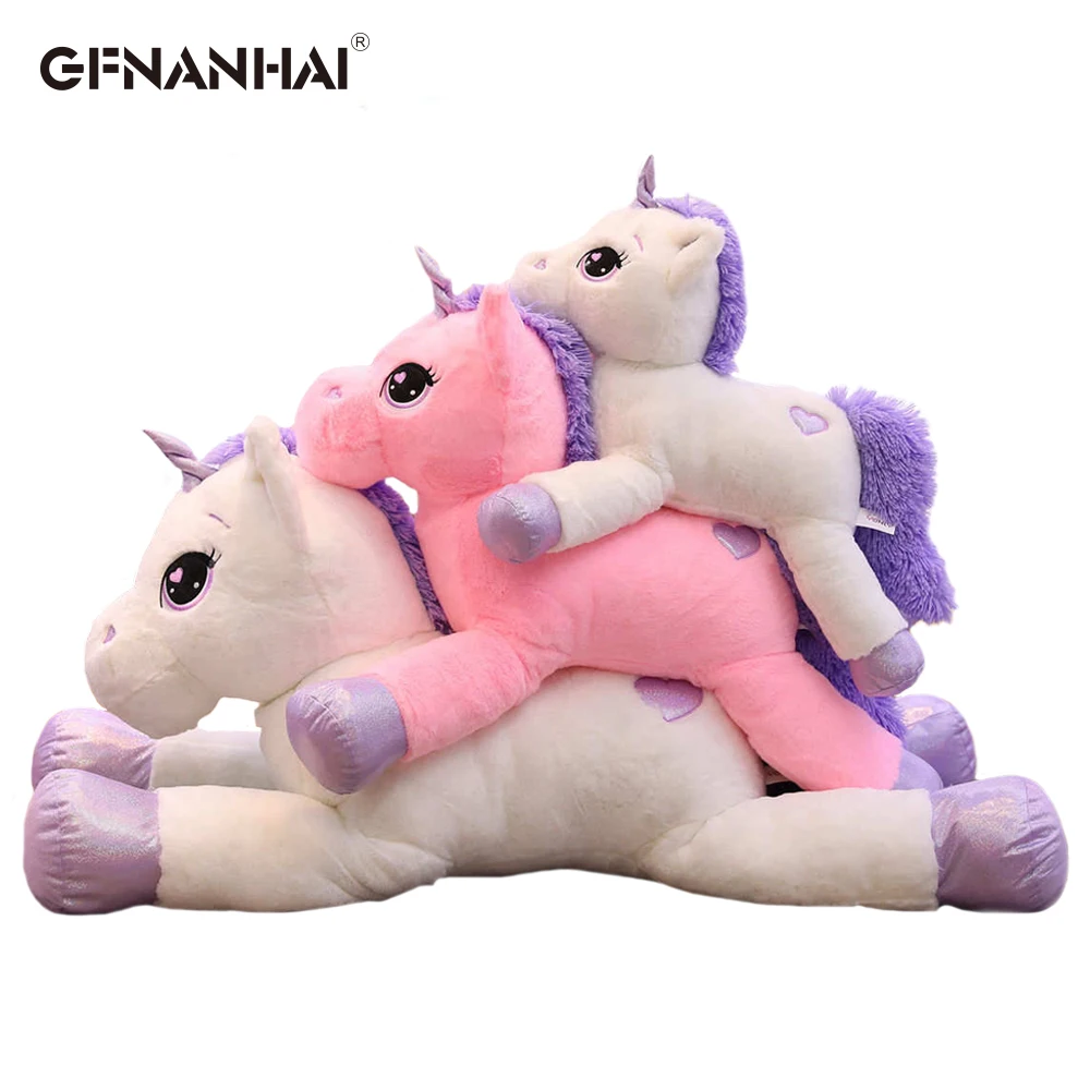 1pc 60-110CM Giant Unicorn Plush Toys Cute High Quality Stuffed Cartoon Animal Horse Unicorn Dolls Children Kids Birthday Gifts
1pc 60-110CM Giant Unicorn Plush Toys Cute High Quality Stuffed Cartoon Animal Horse Unicorn Dolls Children Kids Birthday Gifts